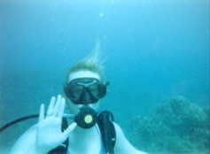 Janet SCUBA Diving