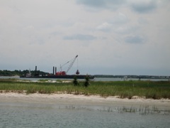 Ship Being Loaded