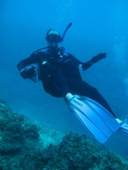 Jason Diving Jamaica Reef Wall